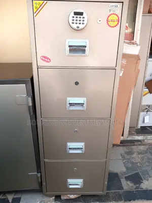 F And F 4 Drawer Digital Fire Proof Safe