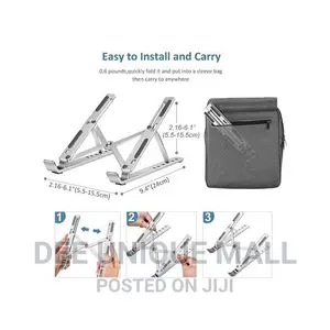 Laptop Tablet Stand Adjustable Computer Notebook Holder