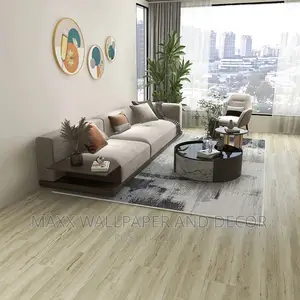 Vinyl Floor With Wood Finishing 