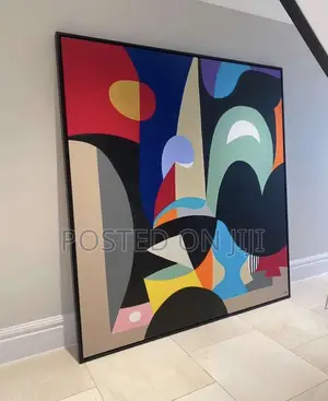 Multicolored Abstract Canvas Print
