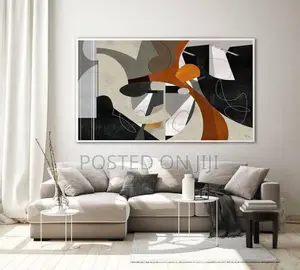 Abstract Colourful Painting Print on Canvas.