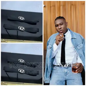 Original Celebrity Designer DIESEL Belt Men Women