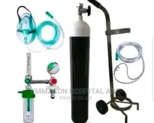 Complete Oxygen Cylinder With Accessories