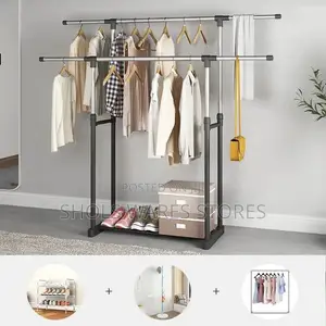 Clothes Rack Hanger With Extension