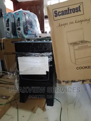Ck500b Brand New 4 Burner Scanfrost Gas Cooker