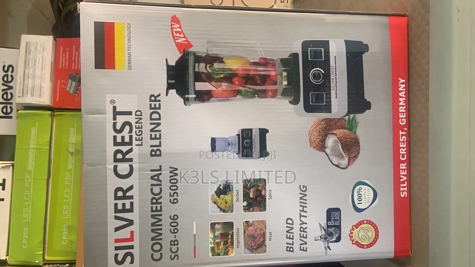 Silvercrest Industrial Blender Watts