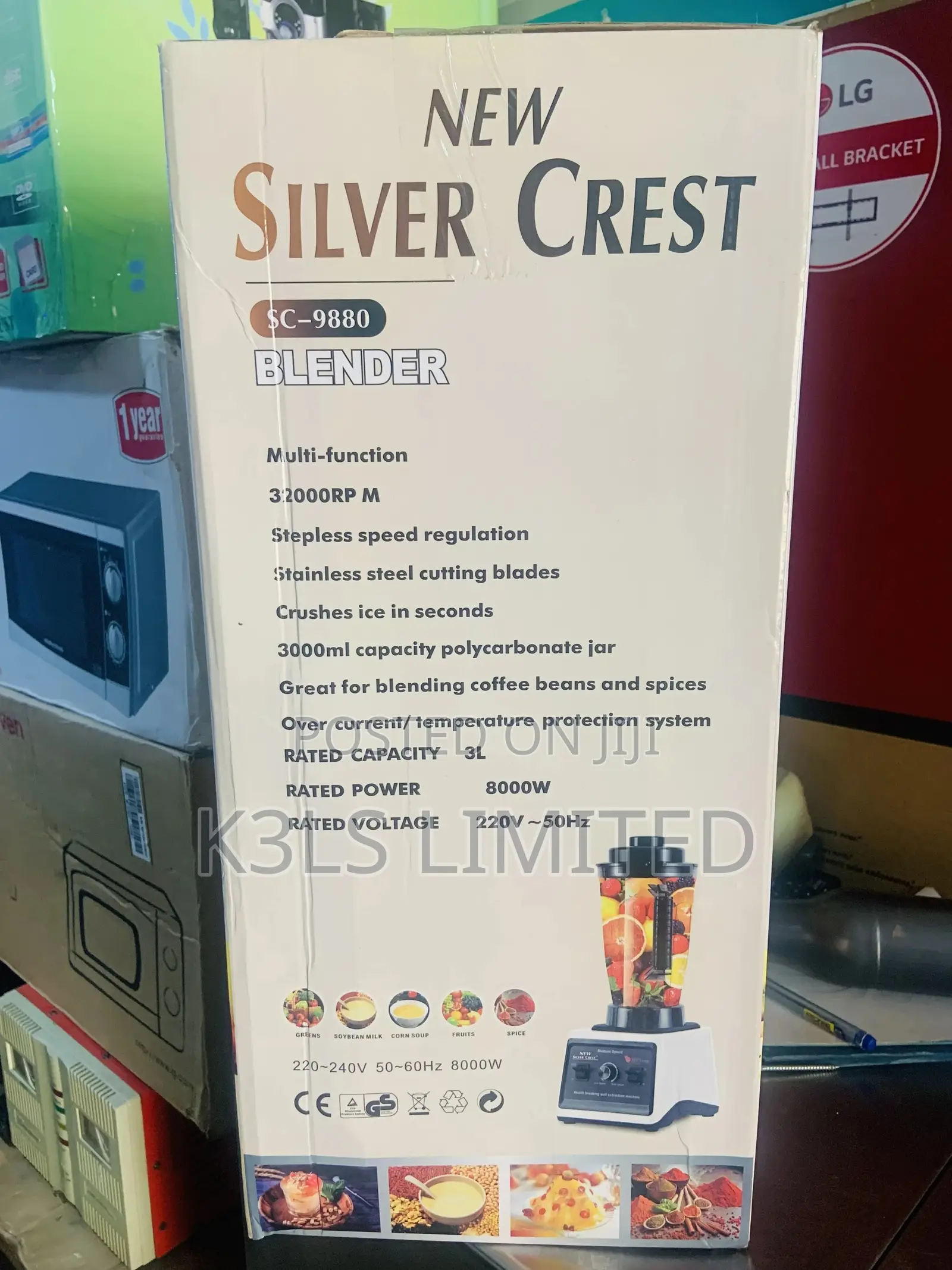 Silvercrest Industrial Blender Watts