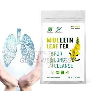 Mullein Leaf Tea for Coughs, Asthma, and Lungs Cleanse