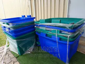 660 Litres Industrial Geepee Plastic Dustbin Container