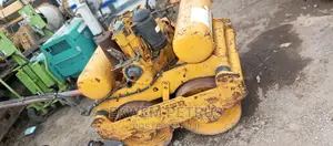 European Japanese Used Walk Behind Double Drum Compactor