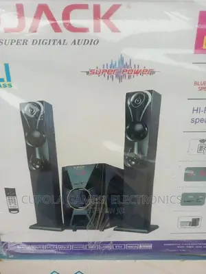 Home Theater System, Long Speakers.