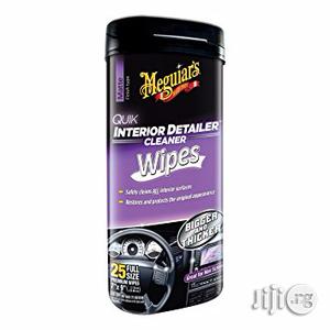 Meguiars Interior Detailer Cleaner Wipes (Wipes 25)