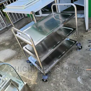 Food Trolley (Kitchen Trolley 3 Steps)