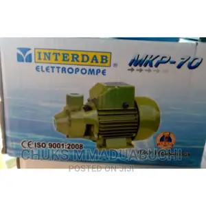 INTERDAB 0.75 HP Surface Water Pumping Machine