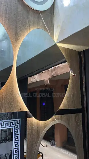 Opal Shape 3 Lights Sensor Mirror