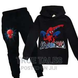 High Quality Spiderman Hoodies Joggers Set