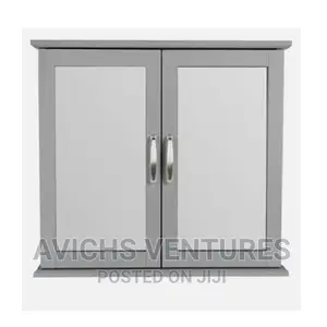 Home Tongue Groove Wall Cabinet - Grey