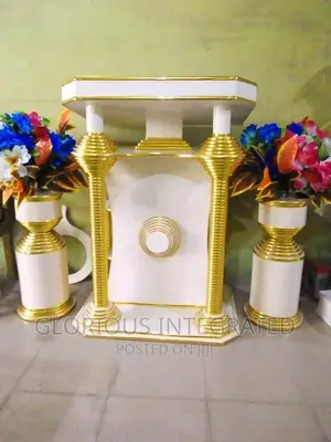 Modern Pulpit Two Pole
