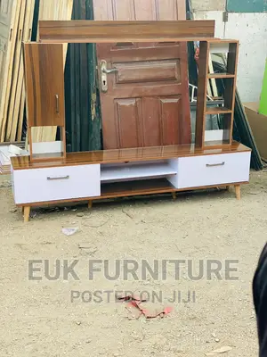 Unique Tv Console With Wall Shelves
