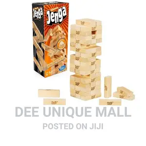 Hasbro Gaming Jenga Classic Hardwood Stacking Blocksoriginal