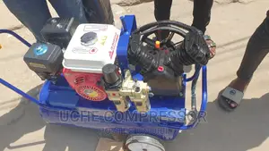 Air Compressor With Engine
