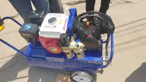 Air Compressor With Engine