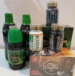 Salud Herbal Faforon Spidex21 Spidex20 Spidex19 and Coffee