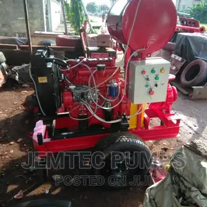 Mobile Disele Engine Irrigation Pump