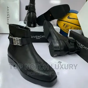 Original Leather Givenchy High Boot Men Women