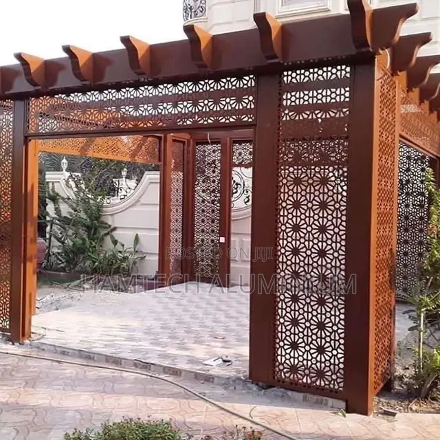 Pergola Decorative Iron Design
