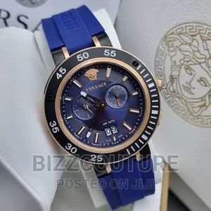 Original VERSACE Rubber Strap Watch Available in Store