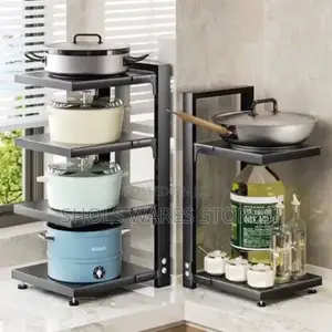 Pot Rack Stand Organizer