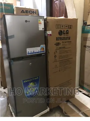 Lg Refrigerator Double Door Silver Color 150l