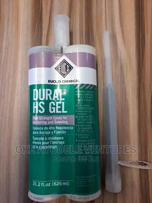 Dural HS Gel High Strength Epoxy for Anchoring and Doweling