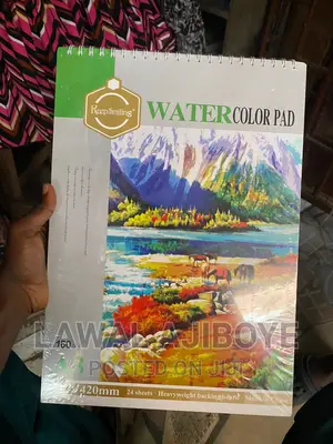 A3/A4/A5 Watercolor Paper 24 Sheets Hand Painted Sketch Draw