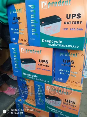 Prudent UPS Battery 12v 100amh Deep Cycle