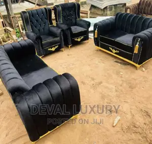 Black New Design Chair Set
