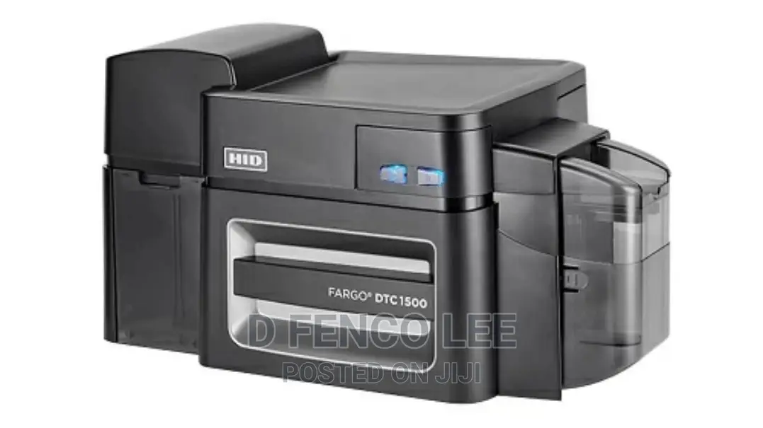 Fargo Dtc1500 Id Card Printer Encoder
