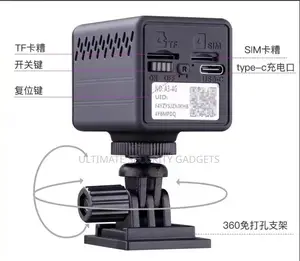 4g Sim Solar Powered Mini Spy Camera