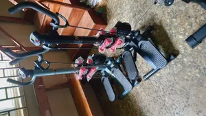 Standing Stepper With Ropes and Twister