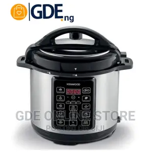 Kenwood Pressure Cooker 6L 1000W Steel.Blk Pcm60