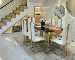 Imported Luxury Official Marble Dining Sets