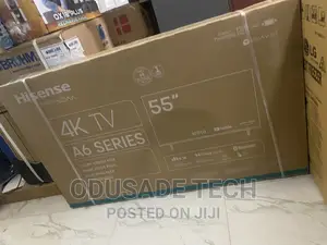 55inches Hisense 55A6K UHD TV (Free Wall Bracket)