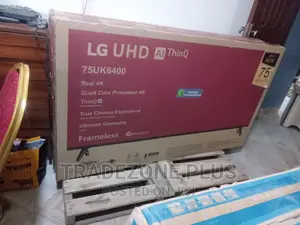 New in LG 75 Inch Smart LRD Tv+Youtube+Netflix