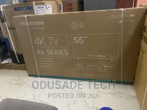 Original Hisense 55A6K Uhd TV 55inches ( Vidaa Voice)
