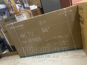55" Hisense 55A6K UHD TV Vidaa Voice (Free Wall Bracket)