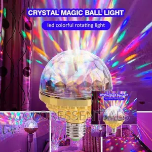 360*Rotating Disco Bulb Light