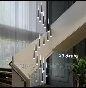 Modern Staircase Drop Light