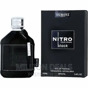 Dumont Nitro Black Eau De Parfum 100ml for Men