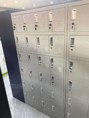 Italian Jackson 24 Doors Metal Workers Lockers